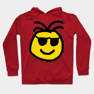 Cute Emoji wearing Shades Hoodie